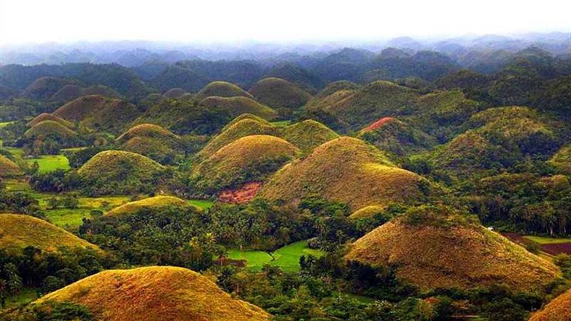 تلال الشيكولاتة بالفلبين!