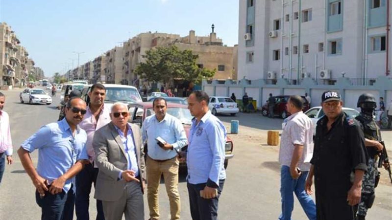 محافظ بورسعيد يكثف