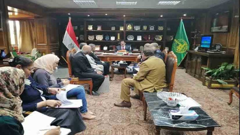 القليوبية تناقش خطة