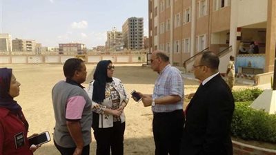 الشناوي ووفد المدارس الدولية يتفقدون المدرسة الدولية بطنطا