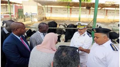 السجون تستقبل الوفد الزامبي المشارك باللجنة المصرية الزامبية