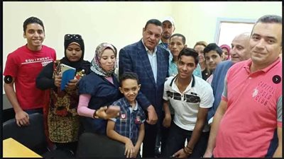 محافظ البحيرة يفتتح النادي الرياضي لمتحدي الإعاقة