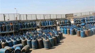 إغلاق مستودع بوتاجاز غير مرخص بديرمواس بالمنيا