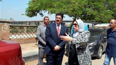 محافظ القليوبية يتفقد مشروع شارع مصر بمدينة بنها