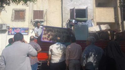 تأثيث كامل لشقق مضاري عقار الشرابية المنهار