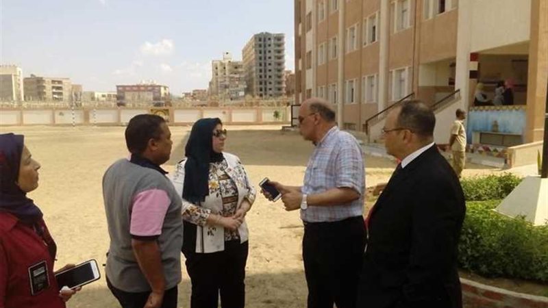 الشناوي ووفد المدارس