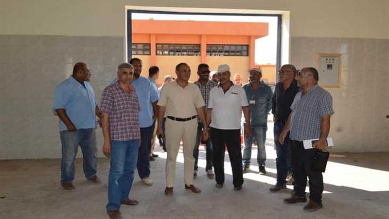 العشري وعزب تفقدا