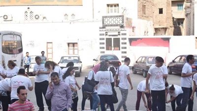 المصريين الأحرار بأسيوط يطلق حملة نظافة