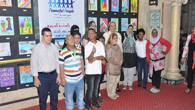 تنمية مهارات ذوي الإعاقة الذهنية بقومي المرأة بالإسكندرية