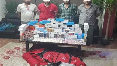 القبض على المتهمين بسرقة فرع شركة المحمول بشبرا الخيمة