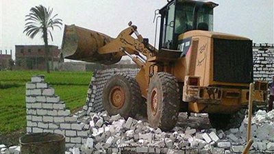 إزالة 163 حالة تعدٍ على الأراضي الزراعية بالمنيا