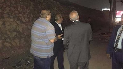 جولة مفاجئة لمحافظ الجيزة بمحور 26 يوليو وكوبري 15 مايو