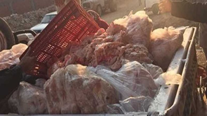 ضبط لحوم غير صالحة