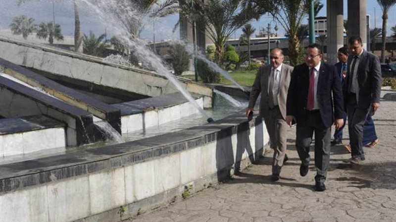 قنصوة يتفقد أعمال