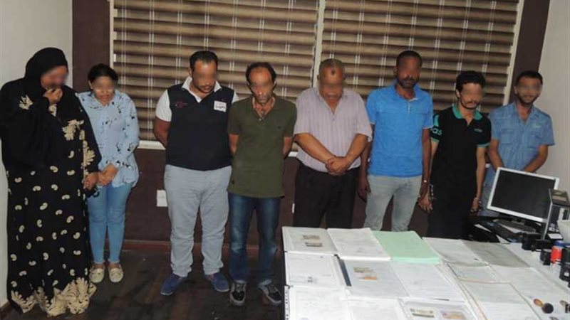 القبض على عصابة تزوير