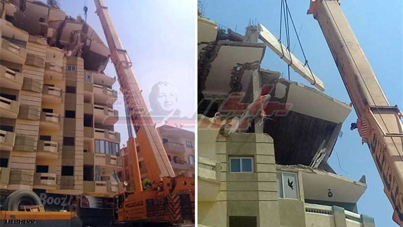 إزالة عقار مصر القديمة