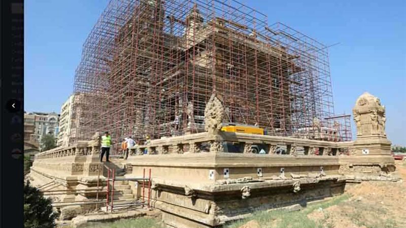 العناني يتفقد أعمال