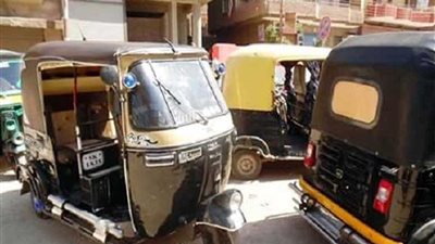 ضبط 38 توك توك وتحصيل 45 ألف جنيه مخالفات مرورية في طنطا