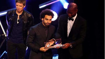 محمد صلاح أول عربي وأفريقي يفوز بجائزة 