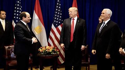 ترامب: شرف عظيم لي أن أُرحب برئيس مصر في الولايات المتحدة