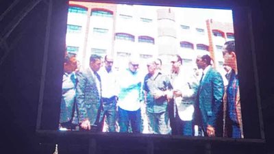 السعيد ينشر صوره على شاشات الإعلانات التجارية بطنطا