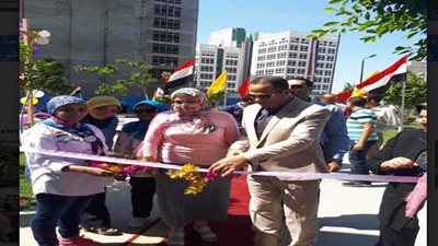 رئيس جامعة دمنهور يشارك فى احتفالات كلية التربية لاستقبال الطلاب