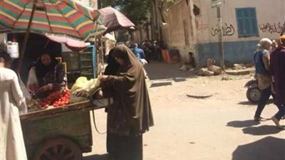 حملات لإزالة الإشغالات والمرافق بشارع رياض بمدينة أسيوط.. (صور)