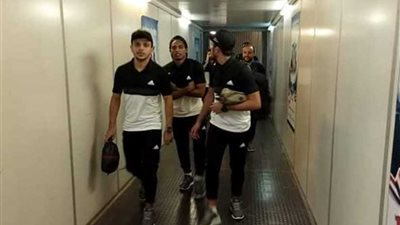 بعثة المصري تصل القاهرة بعد فوزها على اتحاد العاصمة بالكونفدرالية