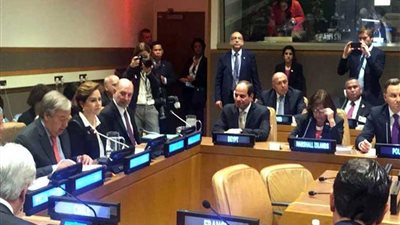 السيسي: التغير المناخي هو التحدي الأكبر ولا يجب تحميل الدول النامية أعباء إضافية لمواجهته