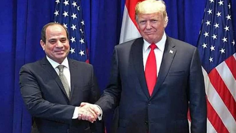 السيسي: الرئيس الأمريكي