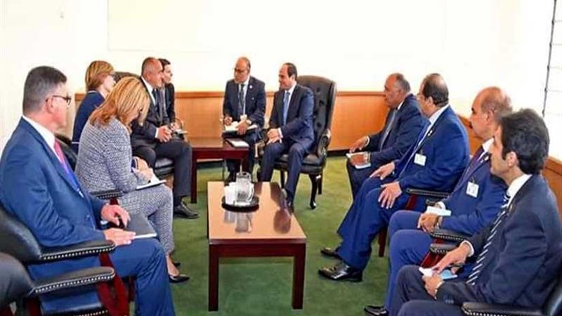 السيسي يلتقي رئيس