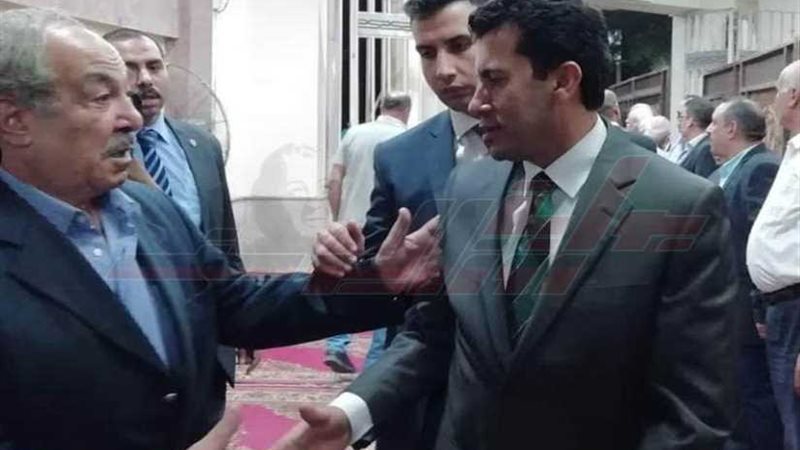 وزير الرياضة وجعفر