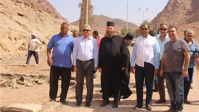 رئيس قطاع الآثار الإسلامية والقبطية يتفقد أعمال 