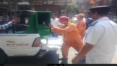 محافظ القاهرة: استمرار حملات رفع الإشغالات وإعادة الانضباط لأحياء العاصمة (صور)