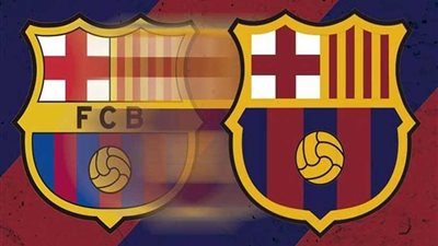 برشلونة يغير شعاره!