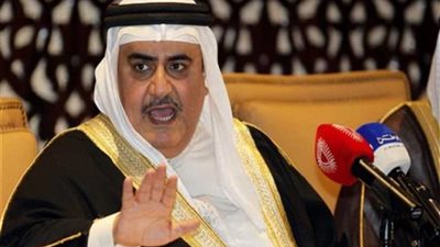 وزير الخارجية البحريني يؤكد ضرورة صد أي عدوان إيراني