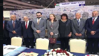 وزراء ثقافة الأردن ومصر وفلسطين يفتتحون الدورة ١٨ لمعرض عمان الدولي للكتاب