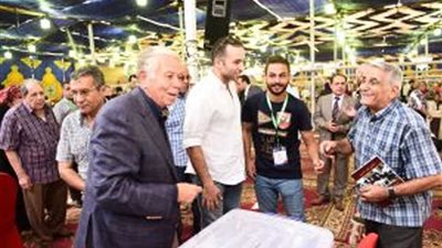 حسن حمدي في عمومية الاهلي