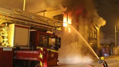 السيطرة على حريق خط بترول طنطا وجهود لضبط لصوص الوقود