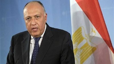 شكرى يدعو لاتخاذ اجراءات حاسمة ضد الدول التى تنتهج سياسيات انتقائية في التعامل مع تنامي الإرهاب