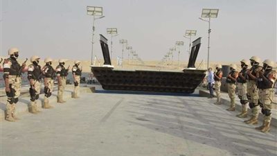 إعادة تشغيل كوبري الشهيد أحمد المنسي بالإسماعيلية