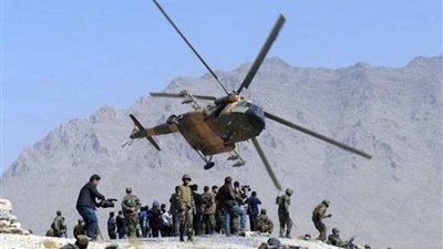 تحطم مروحية تابعة للجيش الأفغاني في إقليم باروان