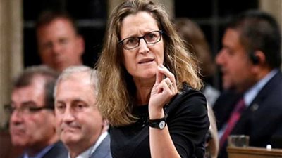 وزيرة خارجية كندا تؤجل كلمة بلادها أمام الجمعية العامة للأمم المتحدة