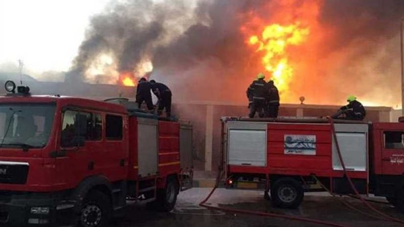 السيطرة على حريق