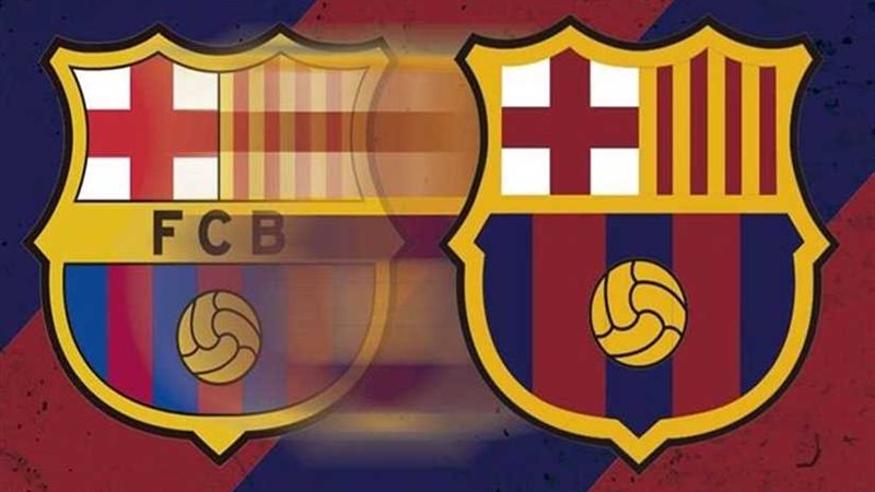 برشلونة يغير شعاره!