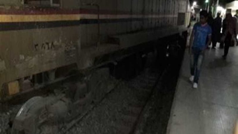 تعطل قطار بأبو حمص