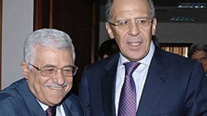 لافروف يبحث مع عباس