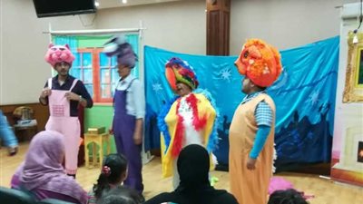 بالصور.. حفل ترفيهي لمرضى الأطفال التخصصي ببنها