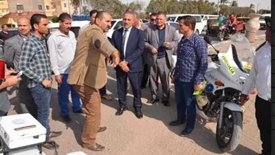 محافظ الإسماعيلية يوافق على مطلب مواطن بإقامة كوبري علوي على الطريق السريع