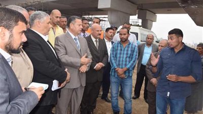 إنجاز 75% من محور عدلي منصور ببني سويف